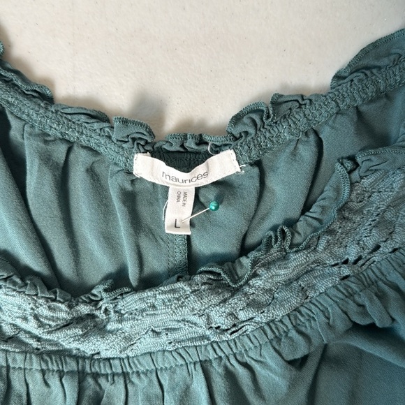 Maurices lace‎ peplum tank top - Picture 5 of 11